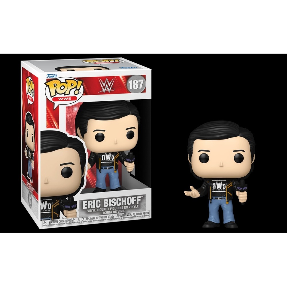 Funko Pop! Eric Bischoff #187 WWE Wrestling Vinyl Figure nWo